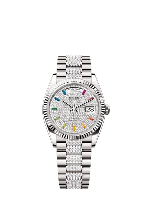 rolex day date witgoud|Rolex Day-Date price list.